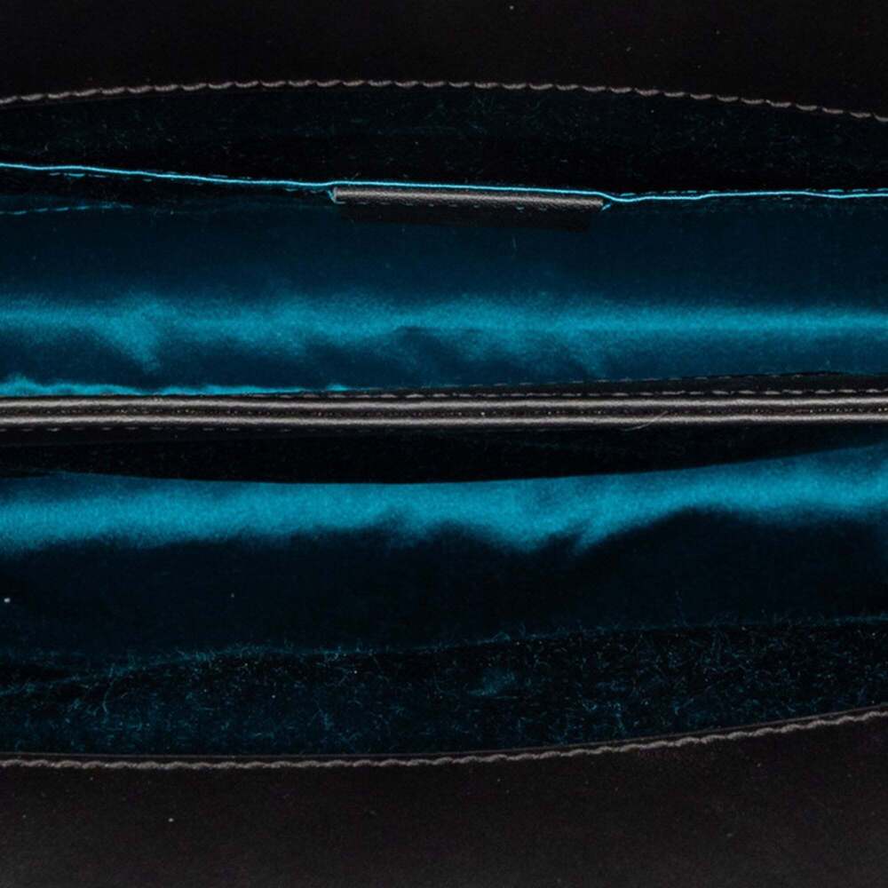 GUCCI Authentic Brown Leather Shoulder Bag - Picture 4 of 6